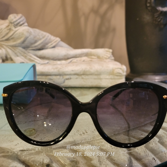 Tiffany & Co.  TF4187 Sunglasses Hardware Luxury Designer Celebrity Sumner #24 - Picture 8 of 15